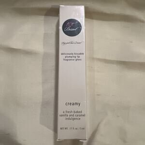 Dessert Plumping Lip Fragrance Gloss Creamy Vanilla & Caramel Indulgence NIB
